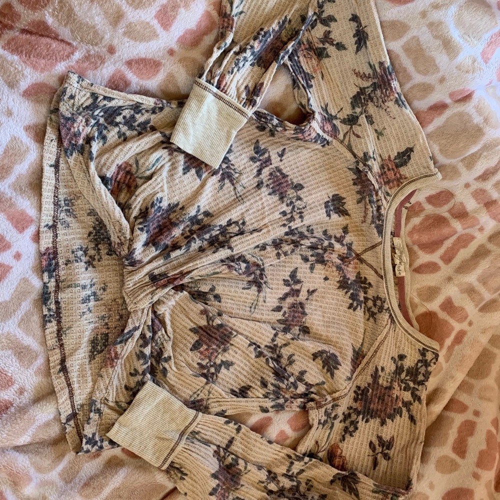 Floral Long Sleeve Top